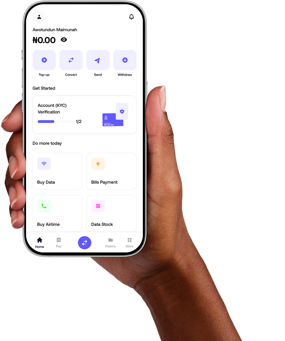 Recharge2Cash app on phone – convert airtime to cash, top-up, withdraw to bank in Nigeria